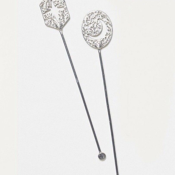 Free People Drink Stirrers Swizzle Sticks 2 Pack - Picture 3 of 4